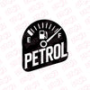 Petrol Identification Sticker for Bikes