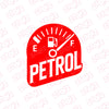 Petrol Identification Sticker for Bikes