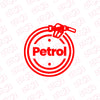 Weatherproof Petrol Fuel Tank Decal