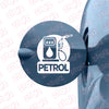 Petrol Only Tank Label for Clear Use