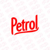 Bold Petrol Indicator Sticker for Tanks