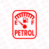 Petrol Fuel Warning Sticker for Tanks