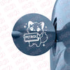 Bold Text Petrol Label Sticker