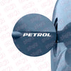 Clear Petrol Fuel Tank Notice Decal