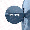 Petrol Warning Sticker for Bikes & Cars