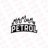 Bold Petrol Use Label for Bikes & Cars