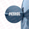 Minimal Design Petrol Use Sticker Label