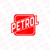 Petrol Safety Sticker for Fuel Tanks