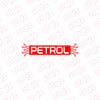 Simple Petrol Fuel Safety Marker Label