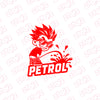 Smooth Drive Ahead - Precision Petrol Sticker Design