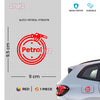 Weatherproof Petrol Fuel Tank Decal