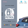 Petrol Only Tank Label for Clear Use