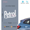 Bold Petrol Indicator Sticker for Tanks