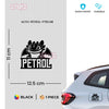 Stylish Petrol Only Sticker for Cars