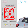 Petrol Fuel Warning Sticker for Tanks