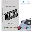 Petrol Tank Caution Sticker for Use