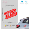 Petrol Tank Caution Sticker for Use