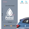 Petrol Use Reminder Tag for Vehicles