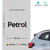 Reflective Petrol Sticker for Vehicles