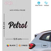 Petrol Decal for Easy Fuel Indicator