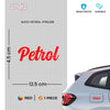 Petrol Decal for Easy Fuel Indicator