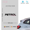 Durable Petrol Reminder Sticker Label