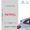 Petrol Fuel Label Decal