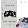 Petrol Marker Decal for Vehicle Fuel