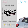 Petrol Fuel Reminder Decal for Vehicles