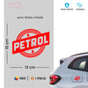 Petrol Fuel Reminder Decal for Vehicles