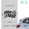 Petrol Decal for Easy Fuel Identification