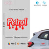 Petrol Fuel Use Caution Sticker Decal