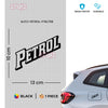 Petrol Indicator Sticker for Fuel Caps