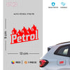 Petrol Use Notice for Vehicle Tanks