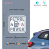 Safe Petrol Use Sticker for All Tanks