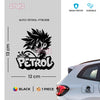 Road Ready - Sleek Petrol Sticker for Any Vehicle