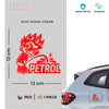 Power Packed Drive - Petrol Sticker for Fuel Precision