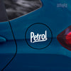 Bold Petrol Indicator Sticker for Tanks