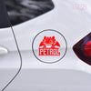 Stylish Petrol Only Sticker for Cars