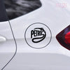 Petrol Reminder Decal for Fuel Caps