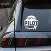 Wings of a Pilot Sticker for Cars