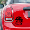 Wings of a Pilot Sticker for Cars