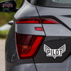 Proud Pilot on Board Decal