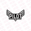 Proud Pilot on Board Decal