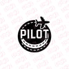 Sky Rider Pilot Badge for Cars