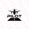 Licensed Pilot on Board Sticker