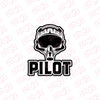 Cockpit Dreams Pilot Sticker