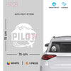 Wings of a Pilot Sticker for Cars