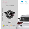 Captain on Board Aviation Decal