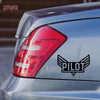 Proud Pilot on Board Decal